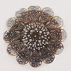 Iron Beads. Fashion Jewelry Findings. Lead-free. Flower 50mm Sold by Bag