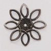 Iron Beads. Fashion Jewelry Findings. Lead-free. Flower 24.5mm Sold by Bag