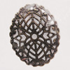 Iron Beads. Fashion Jewelry Findings. Lead-free. Flower 30x23mm Sold by Bag
