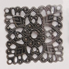 Iron Beads. Fashion Jewelry Findings. Lead-free. Flower 31mm Sold by Bag