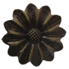 Iron Cabochons. Fashion Jewelry Findings. Lead-free. Flower 47mm Sold by Bag