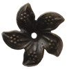 Iron Beads. Fashion Jewelry Findings. Lead-free. Flower 37mm Sold by Bag