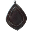 Iron Pendant/Charm. Fashion Jewelry Findings. Lead-free. 47x66mm Sold by Bag