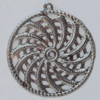 Iron Pendant/Charm. Fashion Jewelry Findings. Lead-free. 30mm Sold by Bag