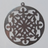 Iron Pendant/Charm. Fashion Jewelry Findings. Lead-free. 32mm Sold by Bag