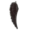 Iron Pendant/Charm. Fashion Jewelry Findings. Lead-free. Wings 22x66mm Sold by Bag