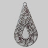 Iron Pendant/Charm. Fashion Jewelry Findings. Lead-free. 19x35mm Sold by Bag