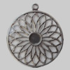 Iron Pendant/Charm. Fashion Jewelry Findings. Lead-free. 31mm Sold by Bag