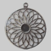 Iron Pendant/Charm. Fashion Jewelry Findings. Lead-free. 31mm Sold by Bag