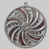 Iron Pendant/Charm. Fashion Jewelry Findings. Lead-free. 30mm Sold by Bag