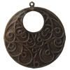 Iron Pendant/Charm. Fashion Jewelry Findings. Lead-free. 58mm Sold by Bag