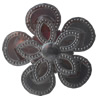 Iron Cabochons. Fashion Jewelry Findings. Lead-free. Flower 67mm Sold by Bag