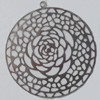 Iron Pendant/Charm. Fashion Jewelry Findings. Lead-free. 56mm Sold by Bag