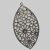 Iron Pendant/Charm. Fashion Jewelry Findings. Lead-free. 44x82mm Sold by Bag