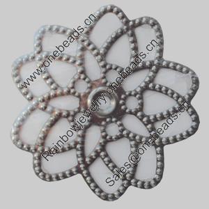 Iron Beads. Fashion Jewelry Findings. Lead-free. 75mm Sold by Bag