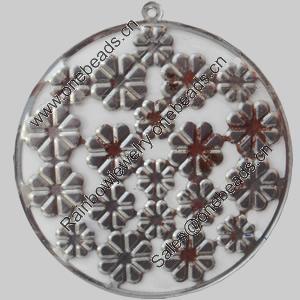 Iron Pendant/Charm. Fashion Jewelry Findings. Lead-free. 65mm Sold by Bag