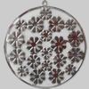 Iron Pendant/Charm. Fashion Jewelry Findings. Lead-free. 65mm Sold by Bag