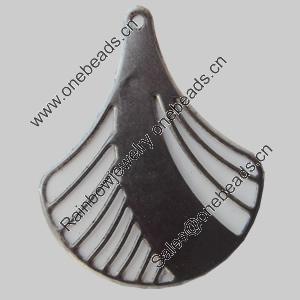 Iron Pendant/Charm. Fashion Jewelry Findings. Lead-free. 36x28mm Sold by Bag