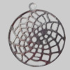 Iron Pendant/Charm. Fashion Jewelry Findings. Lead-free. 26mm Sold by Bag