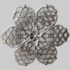 Iron Beads. Fashion Jewelry Findings. Lead-free. 45mm Sold by Bag