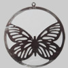 Iron Pendant/Charm. Fashion Jewelry Findings. Lead-free. 54mm Sold by Bag