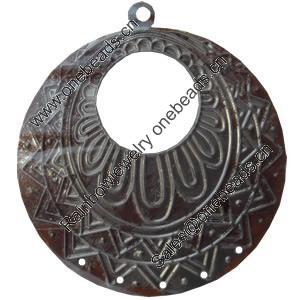 Iron Pendant/Charm. Fashion Jewelry Findings. Lead-free. 50mm Sold by Bag