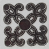 Iron Cabochons. Fashion Jewelry Findings. Lead-free. 33mm Sold by Bag