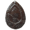 Iron Pendant/Charm. Fashion Jewelry Findings. Lead-free. Teardrop 49x67mm Sold by Bag
