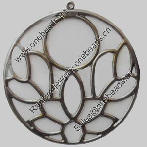 Iron Pendant/Charm. Fashion Jewelry Findings. Lead-free. 65mm Sold by Bag