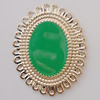 Iron Enamel Cabochons. Fashion jewelry findings. Lead-free. 34x28mm Sold by Bag 