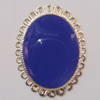 Iron Enamel Cabochons. Fashion jewelry findings. Lead-free. 53x40mm Sold by Bag 