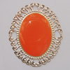 Iron Enamel Connector. Fashion Jewelry findings. Lead-free. 59x49mm Sold by Bag