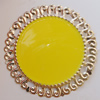 Iron Enamel Cabochons. Fashion jewelry findings. Lead-free. 51mm Sold by Bag