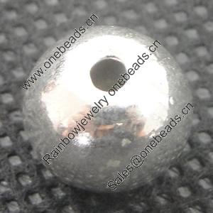 Zinc Alloy Beads. Fashion jewelry findings. Lead-free. 9.5mm Hole:2mm. Sold by Bag