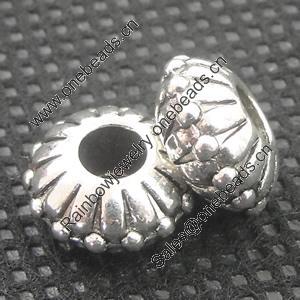 Europen Beads. Fashion jewelry findings. Lead-free. 9mm Hole:4mm. Sold by Bag