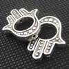 Zinc Alloy Beads. Fashion jewelry findings. Lead-free. 23.5x20mm Hole:1mm. Sold by Bag