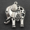 Hollow Bali Connector. Zinc Alloy Jewelry Findings. Lead-free. Animal 30x40mm Sold by PC