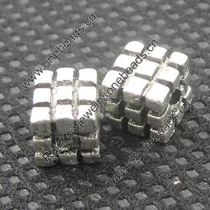 Zinc Alloy Beads. Fashion jewelry findings. Lead-free. 5mm Hole:1mm. Sold by Bag