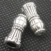 Zinc Alloy Cord End Caps. Fashion Jewelry findings. 18x8mm Sold by Bag