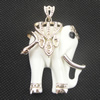 Zinc Alloy Pendant With Resin. Fashion jewelry findings. Animal 62x41mm Sold by PC