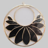 Iron Enamel Pendant. Fashion Jewelry findings. Lead-free. 64mm Sold by Bag