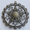 Iron Pendant. Fashion jewelry findings. Lead-free. 65mm Sold by Bag