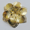 Iron Cabochons. Fashion Jewelry Findings. Lead-free. Flower 55mm. Sold by Bag