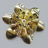 Iron Cabochons. Fashion Jewelry Findings. Lead-free. Flower 48mm. Sold by Bag