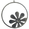 Iron Pendant. Fashion Jewelry Findings. Lead-free. 60mm Sold by Bag