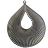 Iron Pendant. Fashion Jewelry Findings. Lead-free. 67x56mm Sold by Bag