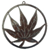 Iron Pendant. Fashion Jewelry Findings. Lead-free. 64mm Sold by Bag