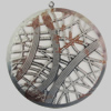 Iron Pendant. Fashion Jewelry Findings. Lead-free. 59mm Sold by Bag