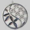 Iron Pendant. Fashion Jewelry Findings. Lead-free. 35mm Sold by Bag
