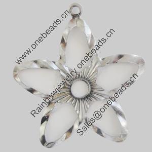 Iron Pendant. Fashion Jewelry Findings. Lead-free. Star 35mm Sold by Bag